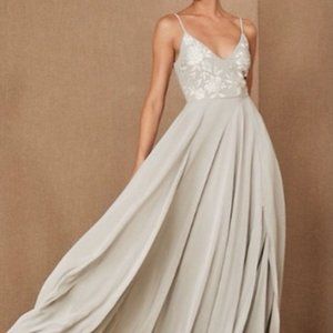BHLDN Sadia Dress in Fog